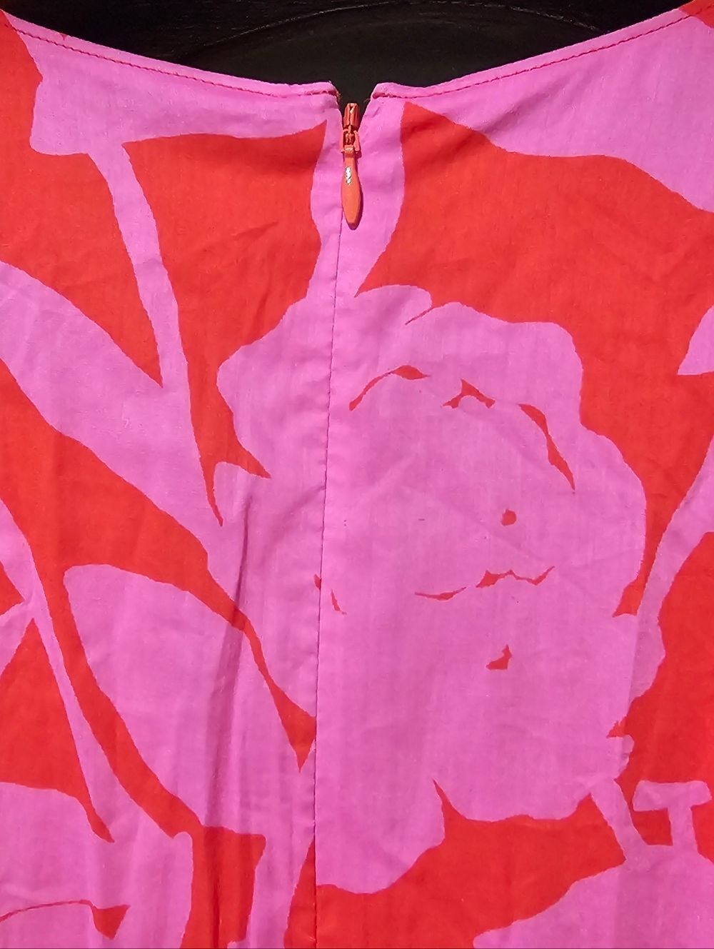Vineyard Vines Tropical Floral Jumpsuit Pink Red Size 4 NWT Belted Resort - Picture 7 of 7